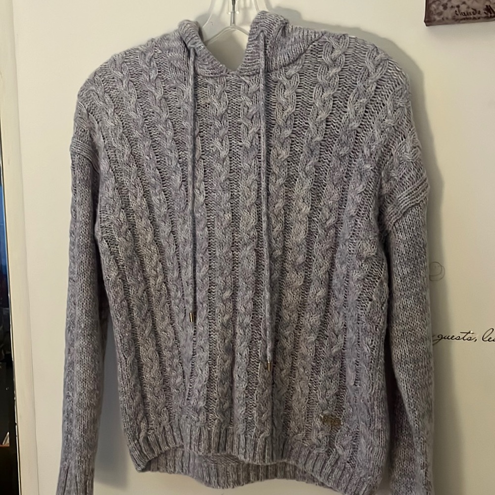 Kensie Lavender Sweater with Hood